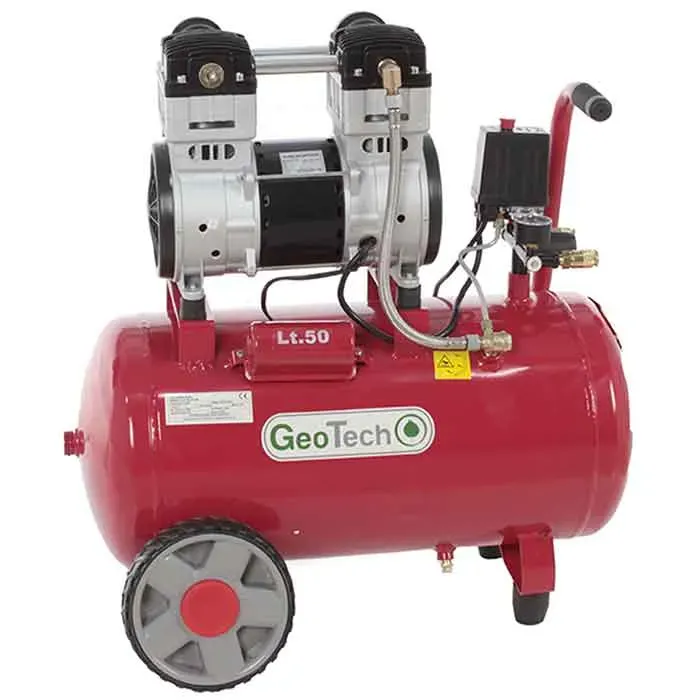 GeoTech Pro S-AC 50-10-15C Kompressor 50 L leise 10 bar