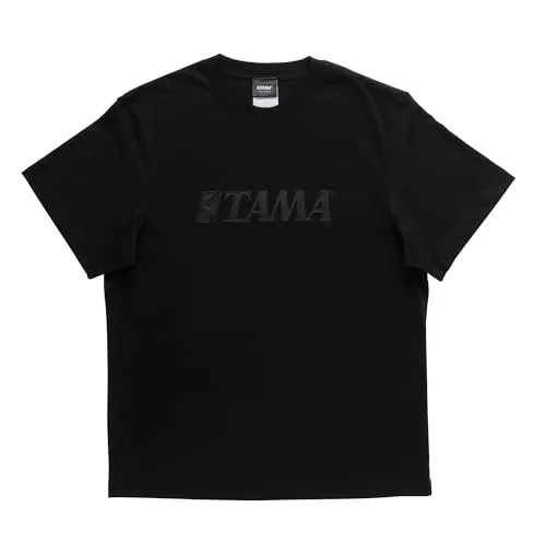 Tama Lifestyle T-Shirt schwarz Logo Größe L