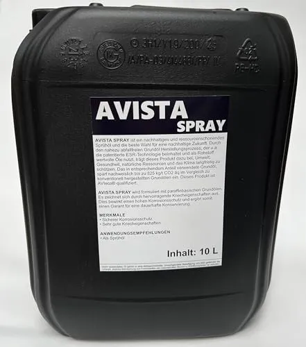 QUEBAG SPRAY Sprühöl hell Kriechöl 10 Liter mit Rostschutz
