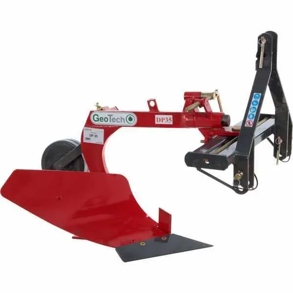 GeoTech Pro DP35 Einschar-Wendepflug 43 cm Traktor