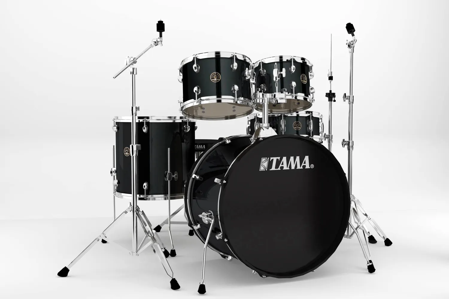 Tama Rhythm Mate RM52KH6-BK Schlagzeug-Set 5-teilig 22 Zoll Schwarz
