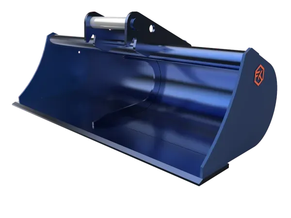 FK Machinery Grabenräumlöffel 6-8,5 T Tieflöffel starr