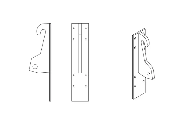 Spread-a-Bale Weiderman with Back Plate Ersatzteil
