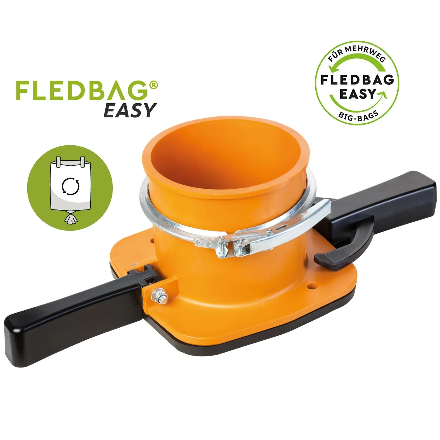 QUEBAG Fledbag Profi Big-Bag-Auslauf Set 2-teilig