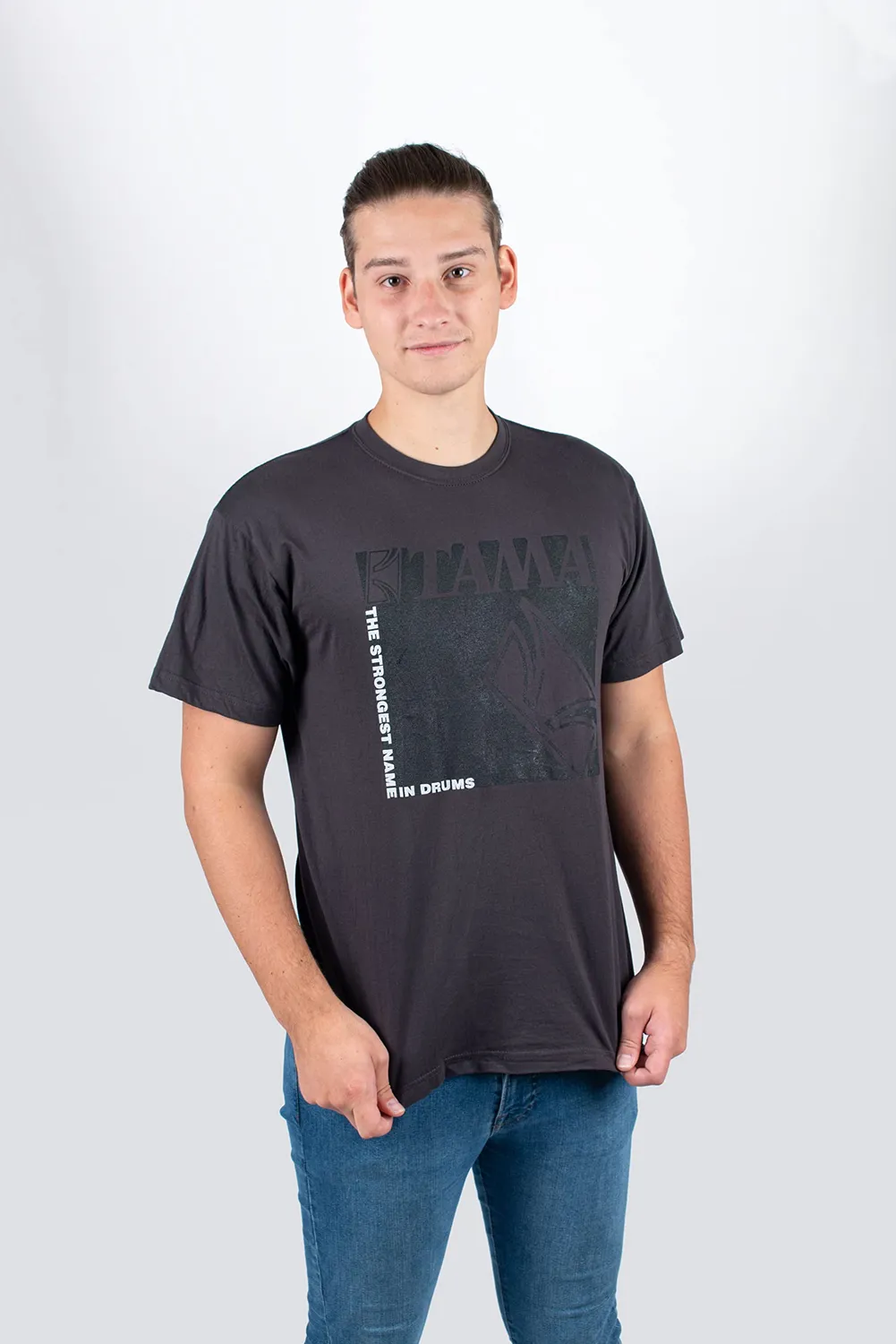 Tama TT209 Strongest T-Shirt dunkelgrau XL