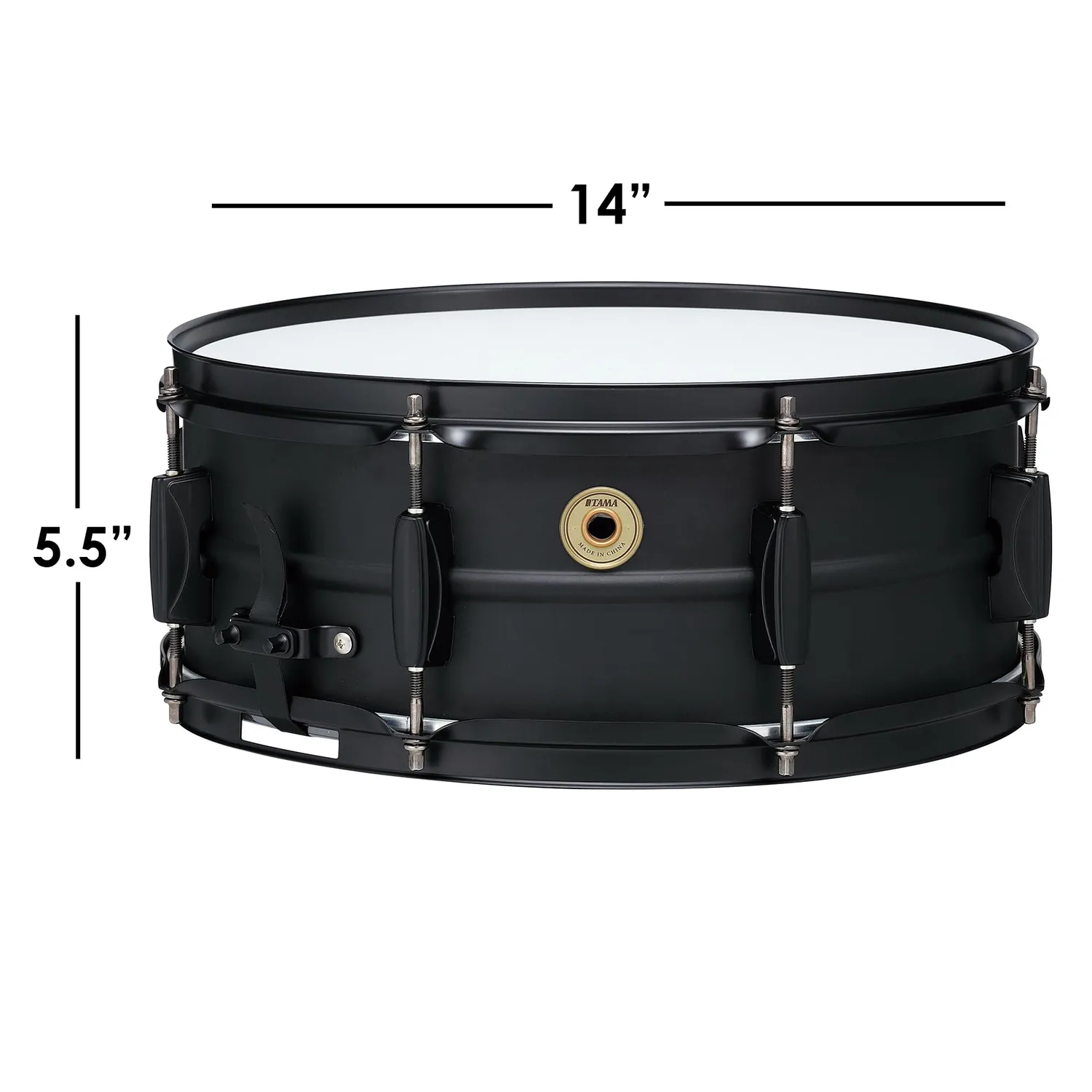 Tama Metalworks BST1455BK Snare Drum Stahl 14x5,5