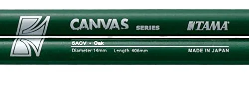 Tama Canvas O5ACV-DG Drumsticks Grün Paar 5A