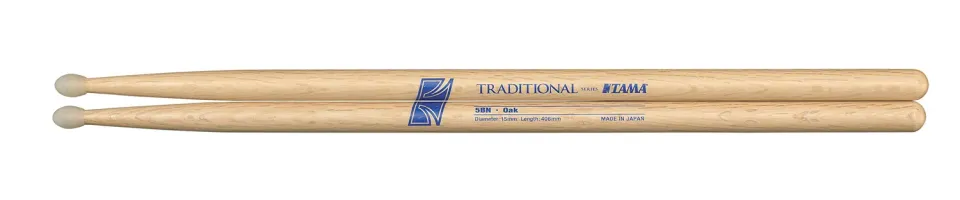 Tama Traditional O5BN Drumsticks Eiche Paar Nylon-Tip