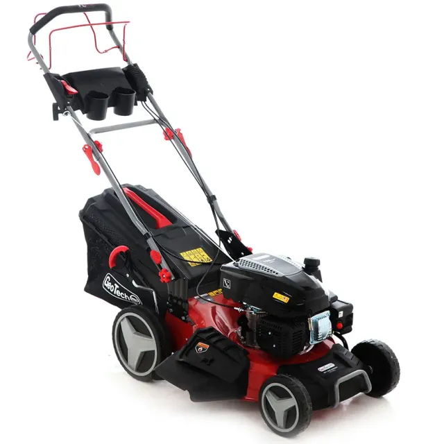 GeoTech Pro S51-200 Benzin-Rasenmäher 51 cm 4in1