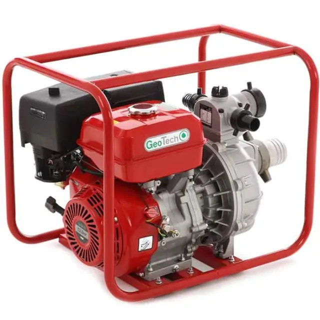 GeoTech Pro LHP80 Benzin-Motorpumpe 80mm 13PS