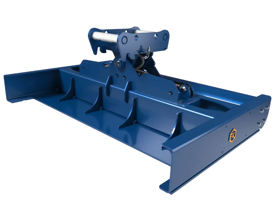 FK Machinery 6-14T Planierbalken hydraulisch Tieflöffel