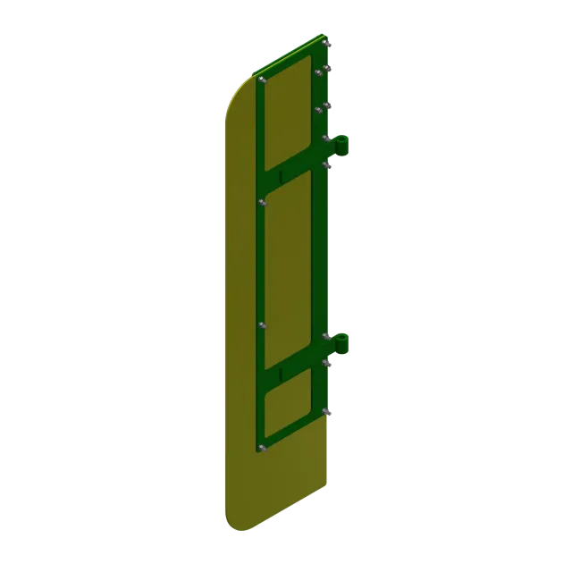 Spread-a-Bale Deflector Guide Assembly LH Ersatzteil links