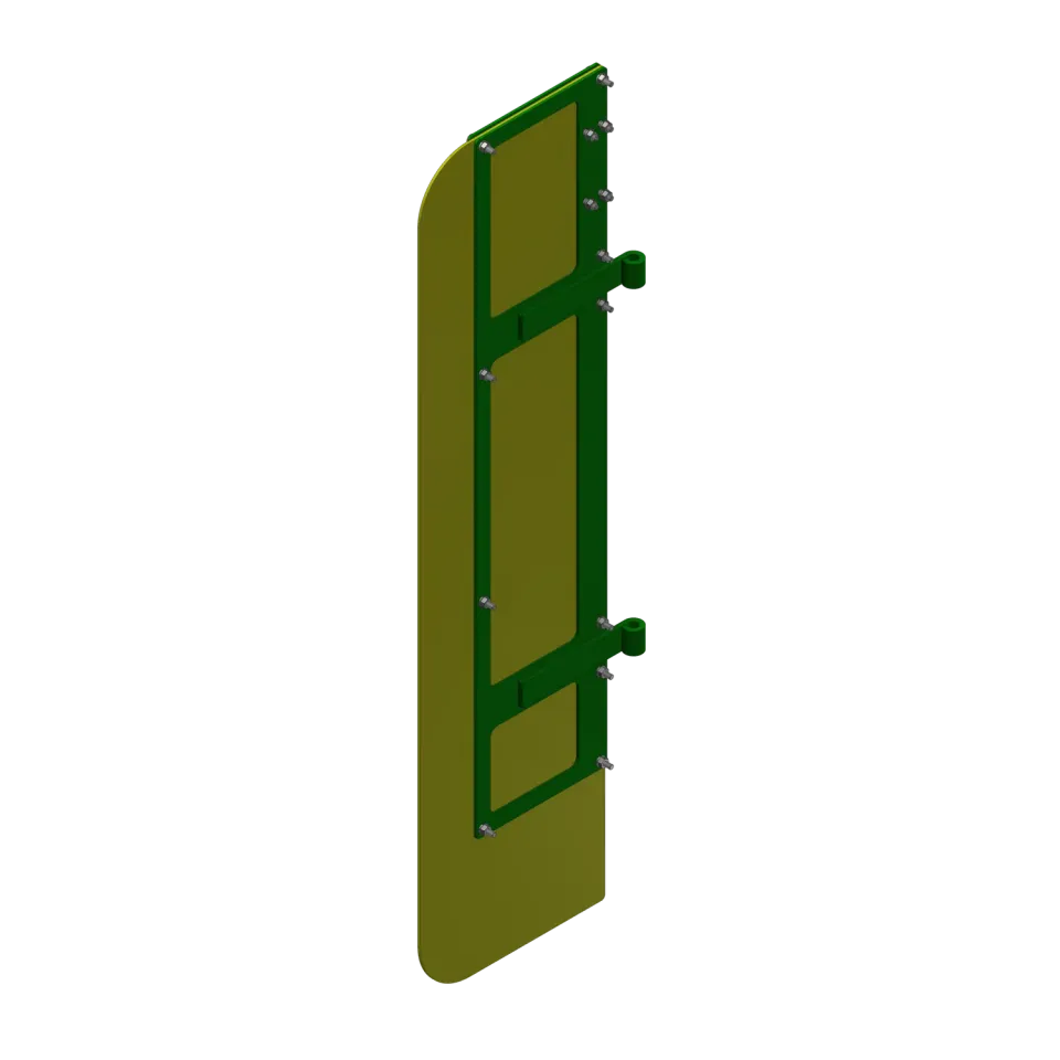 Spread-a-Bale Deflector Guide Assembly LH Ersatzteil links