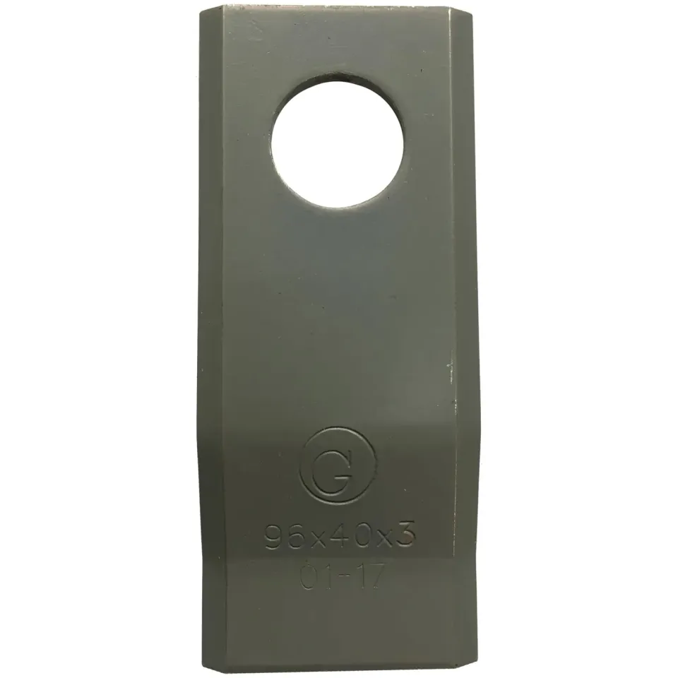 Quebag Kreiselmäherklingen 96x40x3 25 Stück gekröpft