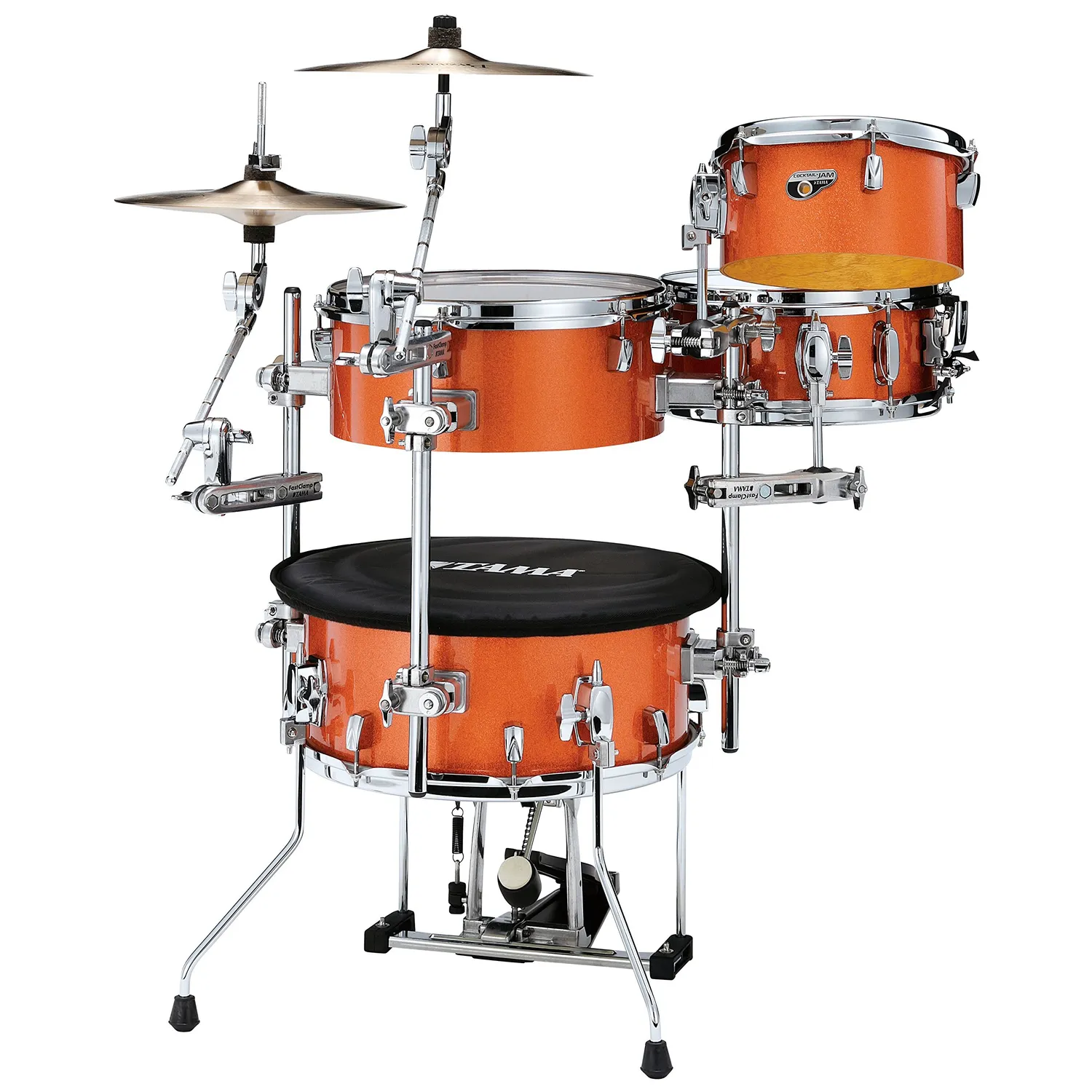 Tama Cocktail-JAM CJB46C Drumset Orange Sparkle 4-tlg