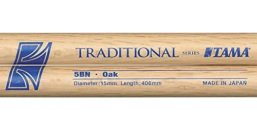 Tama Traditional O5BN Drumsticks Eiche Paar Nylon-Tip