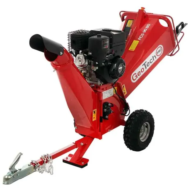 GeoTech Pro PCS 90 BS Benzin Häcksler 75 mm