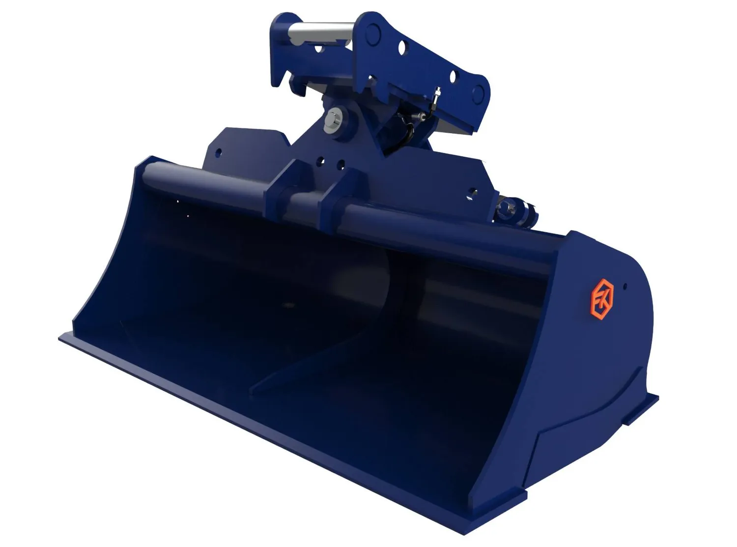 FK Machinery DUO 10-12T Grabenlöffel schwenkbar