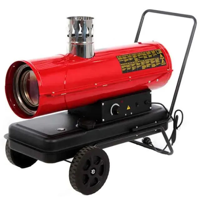 GeoTech Pro IDH 2000 Diesel Heißluftgenerator 20 kW indirekt