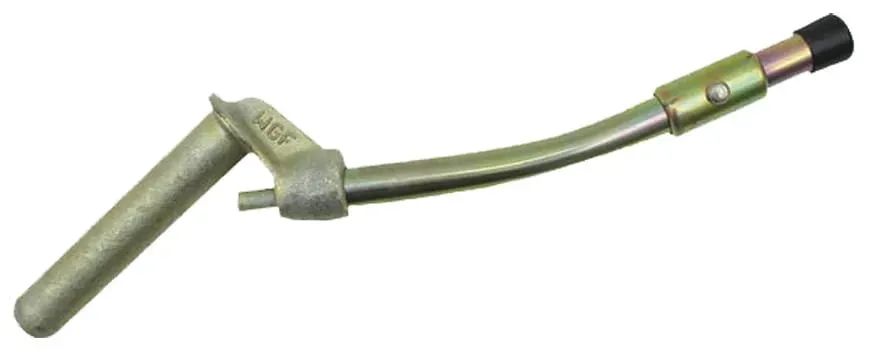 QUEBAG Kupplungsbolzen gebogen 480 mm Ø 31 mm verzinkt