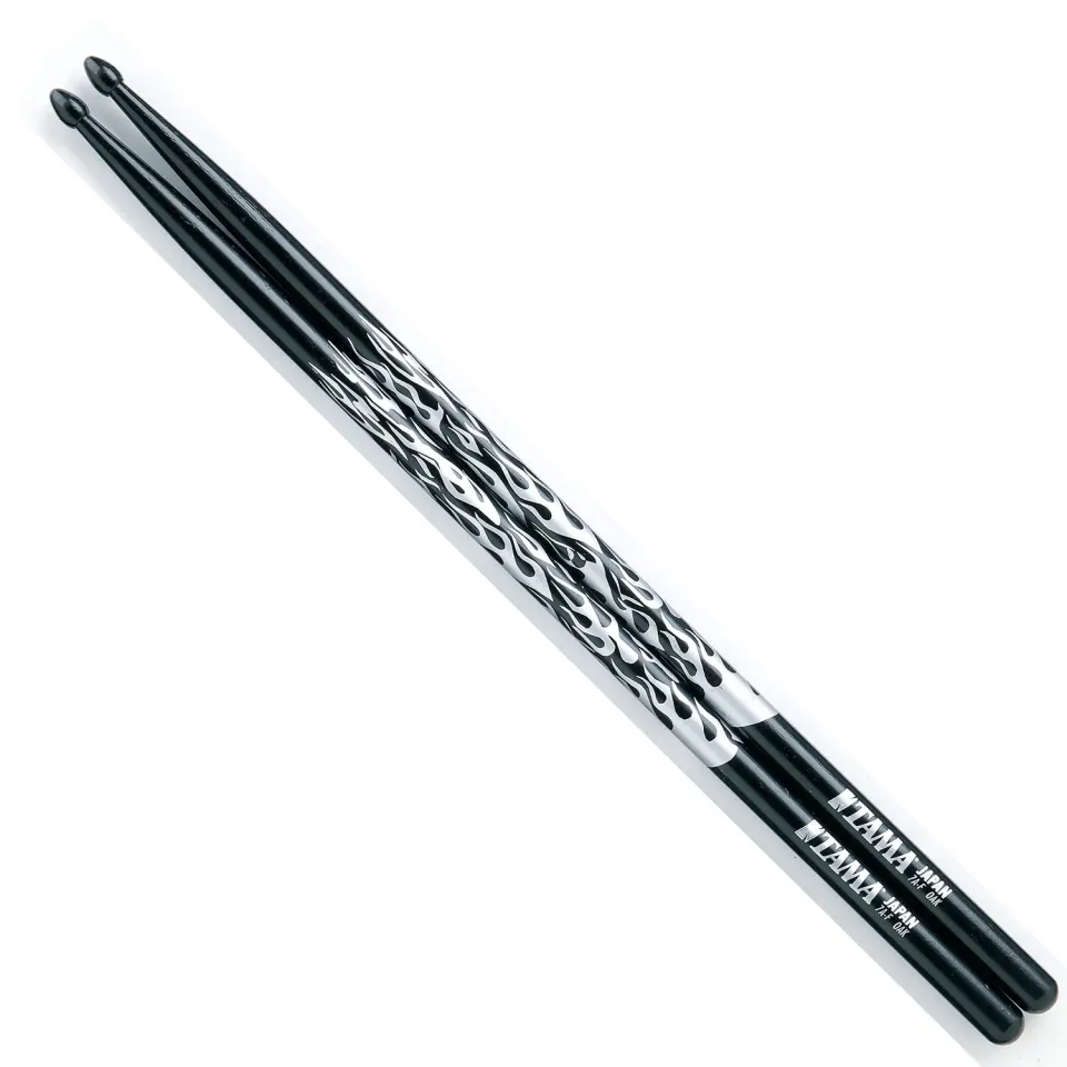 Tama O7A-F-BS Drumsticks Paar schwarz 390mm Eiche