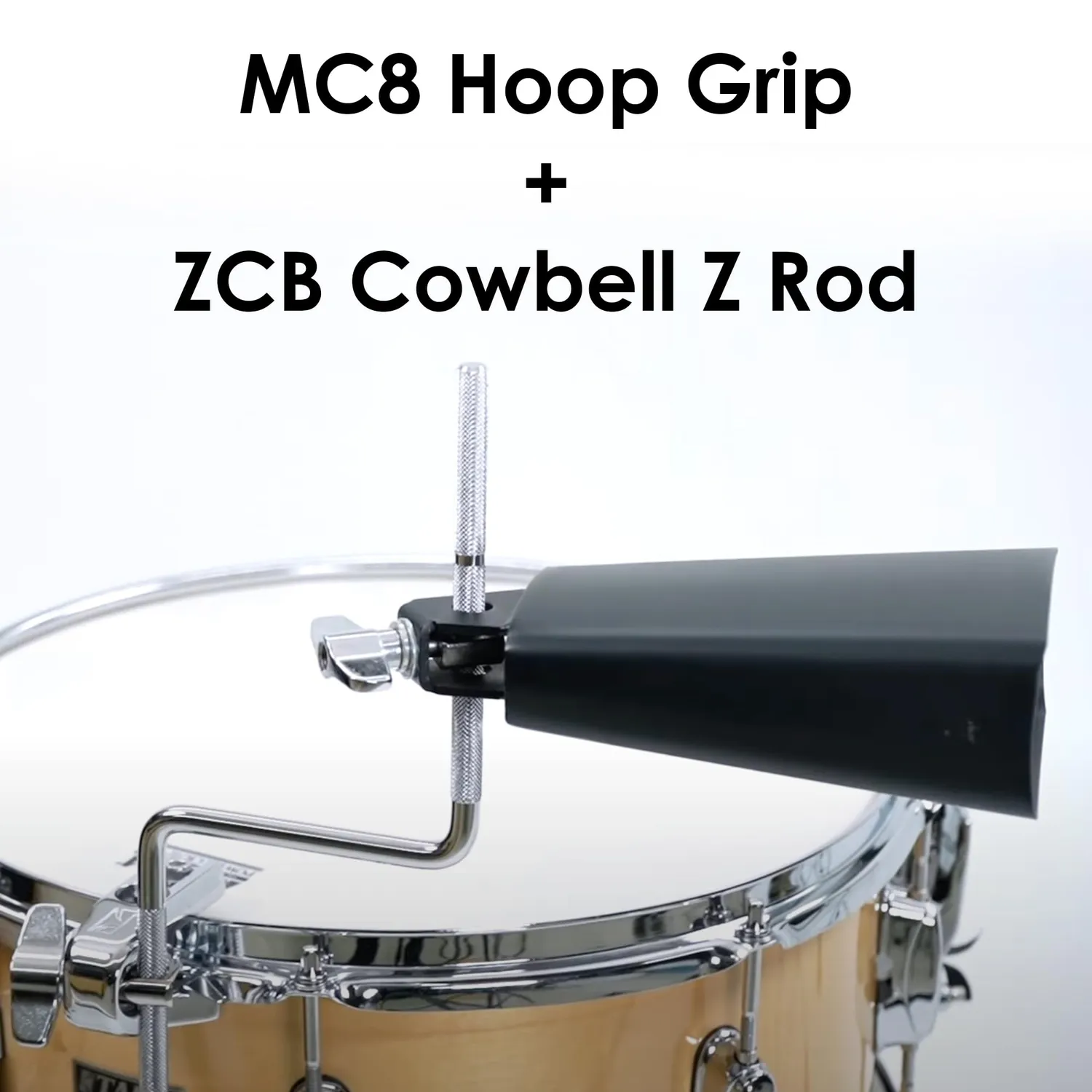Tama MC8ZCB Hoop Grip Cowbell-Halter Chrom