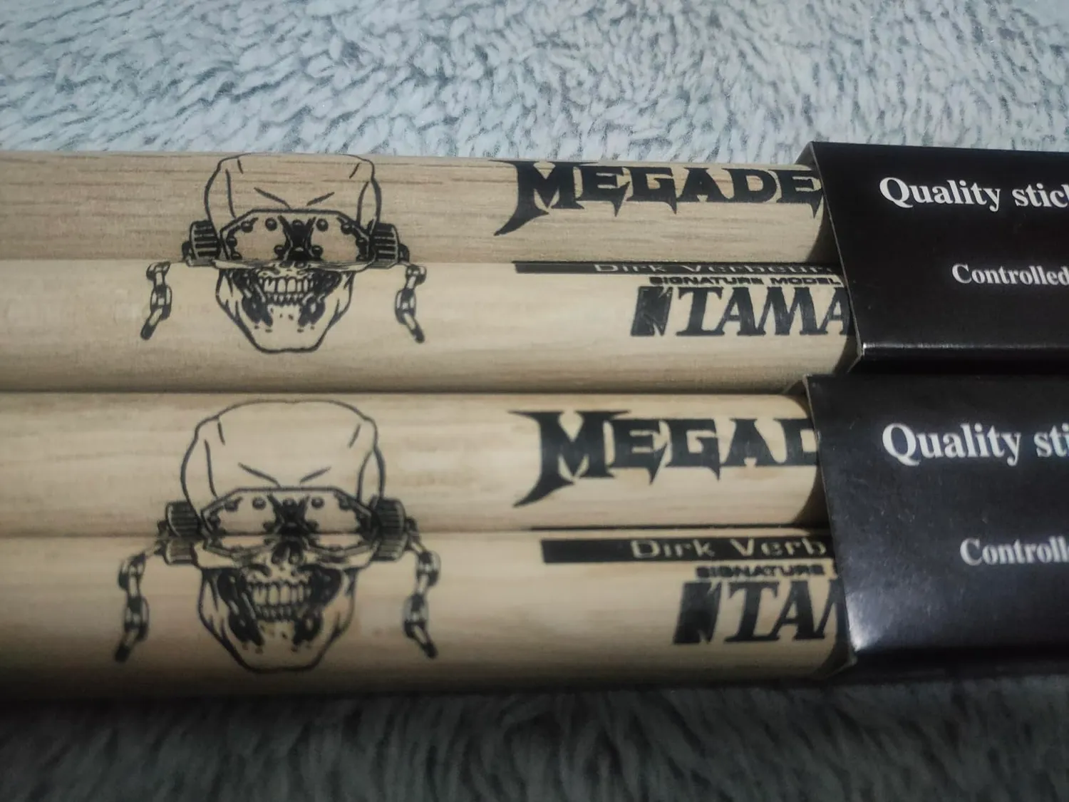 Tama Dirk Verbeuren ODVM Drumsticks Paar Eiche 16mm