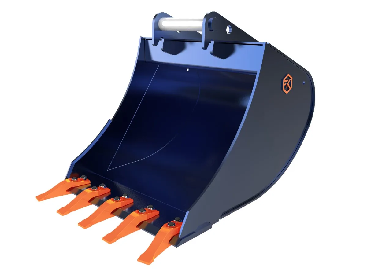 FK Machinery 8,5-10T Tieflöffel Bagger mit Zähnen