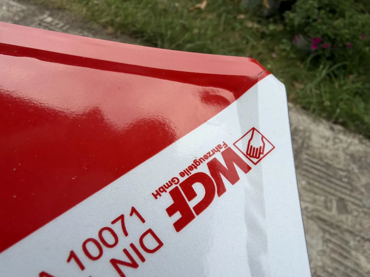 Quebag Warntafelsatz Einseitig 43785 Beleuchtet