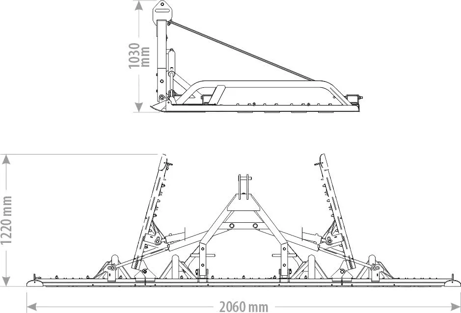 FK Machinery Wiesenschleppe schwer Feld Wiesenegge