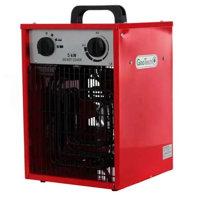 GeoTech Pro EH 500 T Elektro-Heizlüfter 5 kW Drehstrom