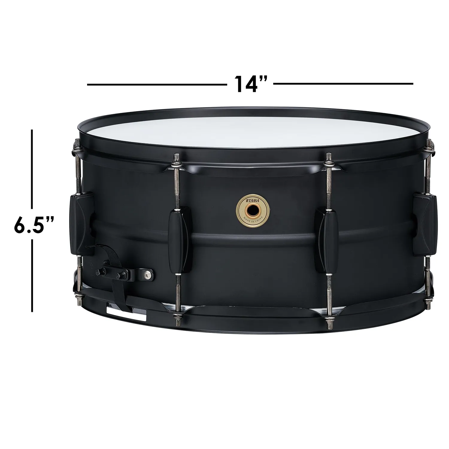 Tama Metalworks BST1465BK Snare Drum 14x6,5 Stahl schwarz