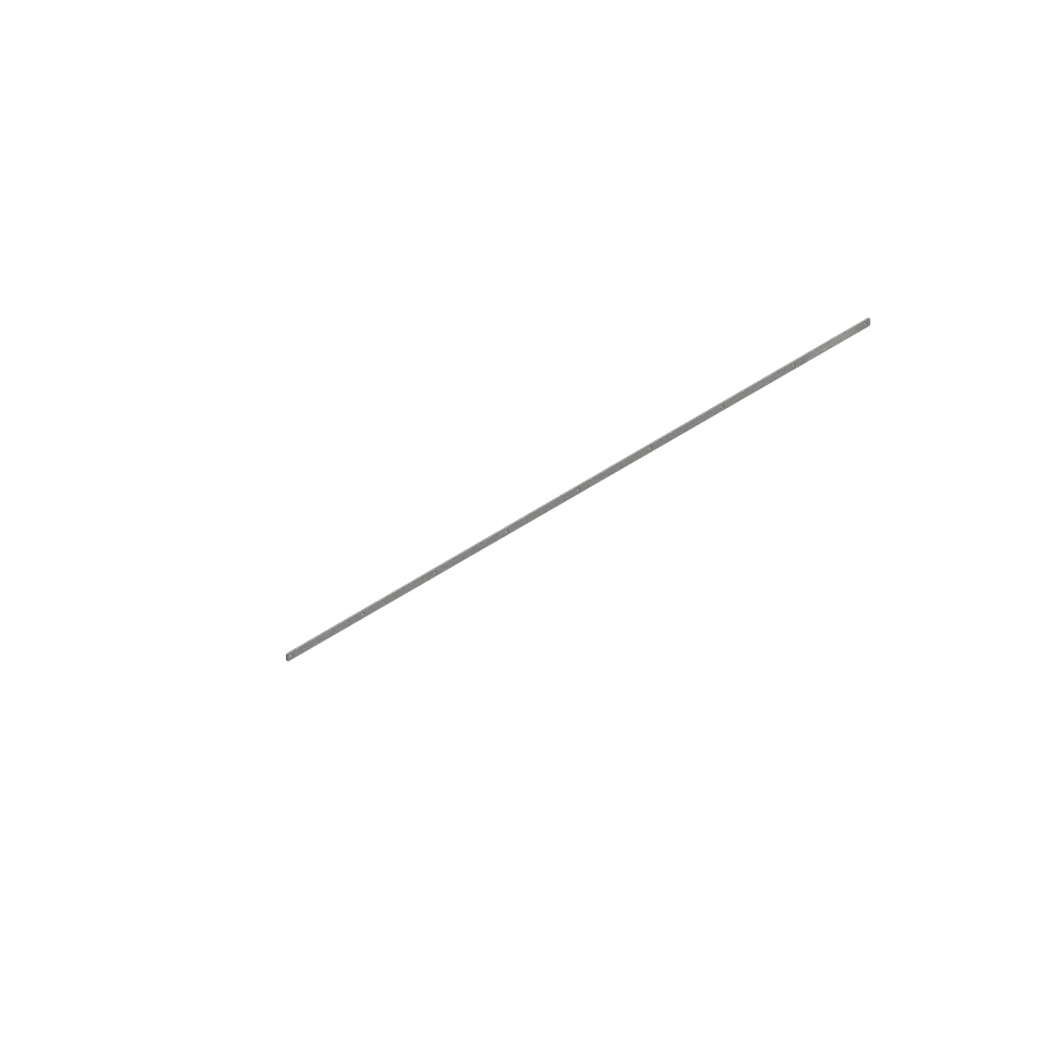 Spread-a-Bale Side Skirt Rail Long Ersatzteil Einstreuer