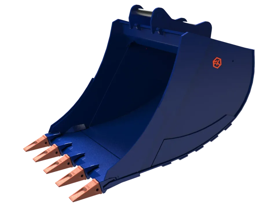FK Machinery 14-18T Tieflöffel mit Zähnen