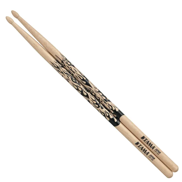 Tama 7A-F Rhythmic Fire Drumsticks Oak Paar