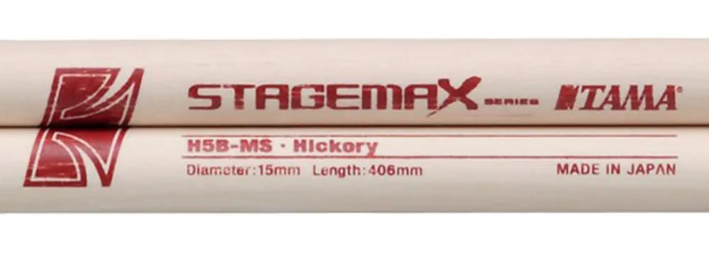 Tama Stagemax H5B-MS Drumsticks Paar Hickory 15 mm