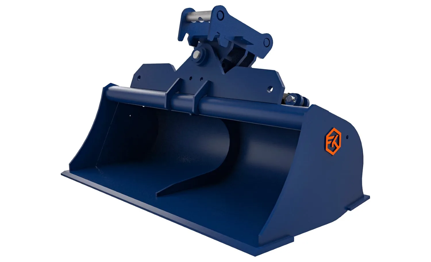 FK Machinery Duo Grabenlöffel schwenkbar 6-8,5T Baggerlöffel
