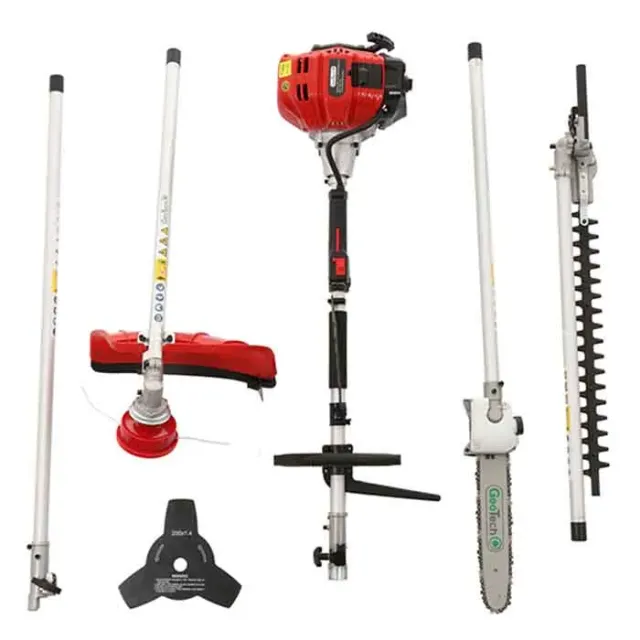 GeoTech Pro 2T GT-2 43 L Benzin-Motorsense 4in1 Multifunktion
