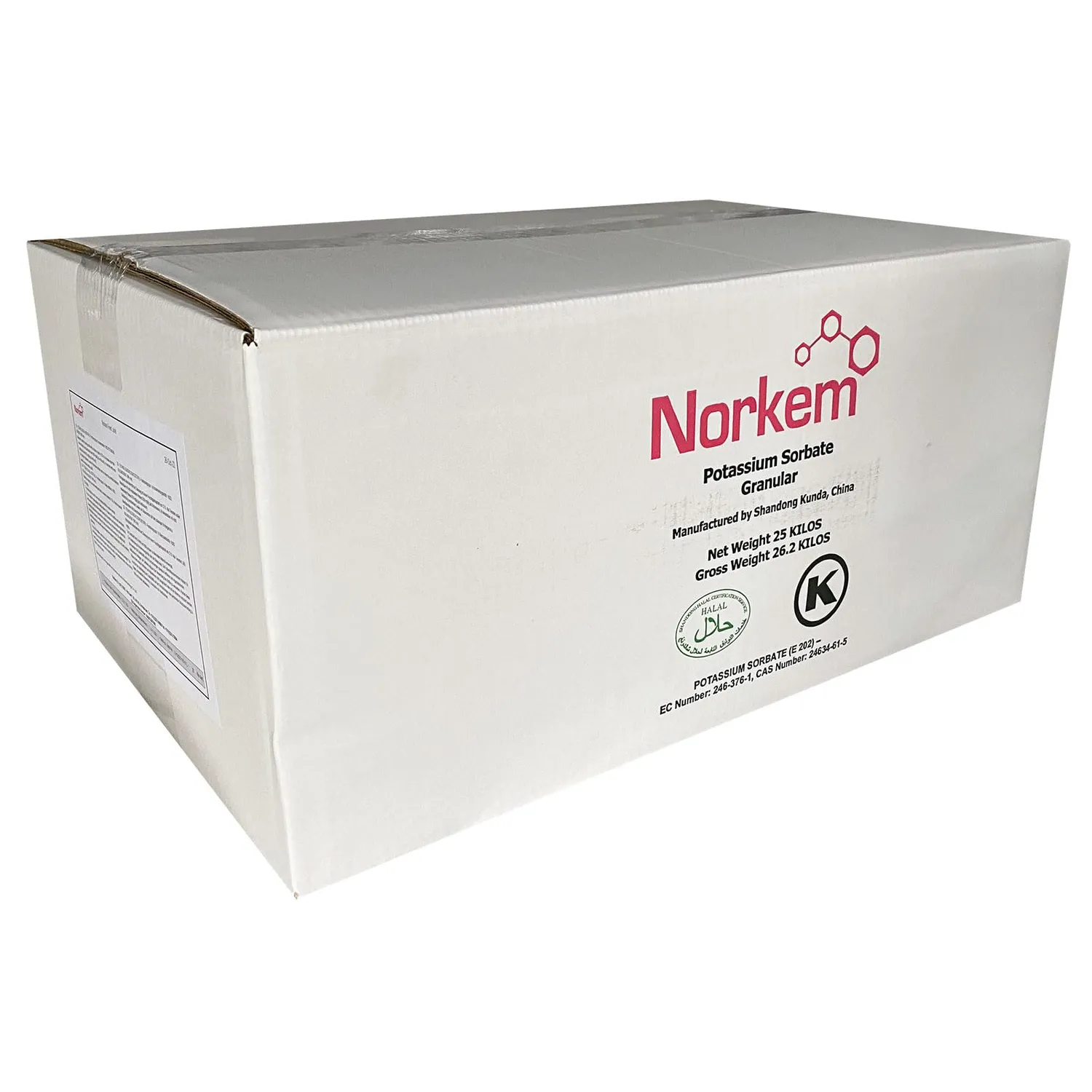 QUEBAG Kaliumsorbat E202 Konservierungsmittel 25 kg