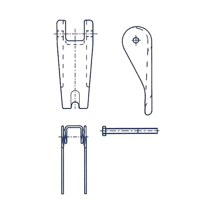QUEBAG Schmiedefalle C30SN C80SN SICHERHEIT 80 mm