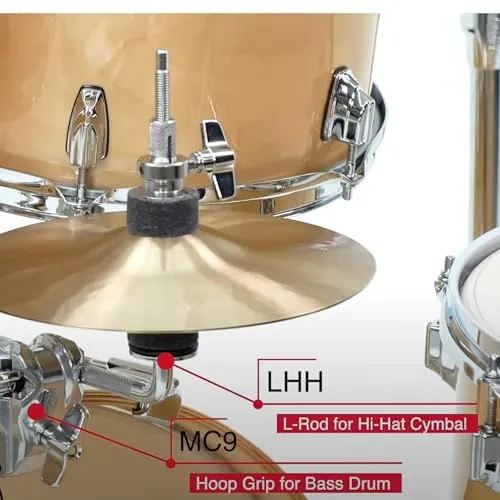 Tama LHH Hi-Hat Halter L-Rod Chrom