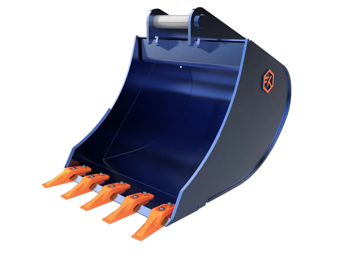 FK Machinery Tieflöffel 3,5-5 t Erdbau Baggerlöffel