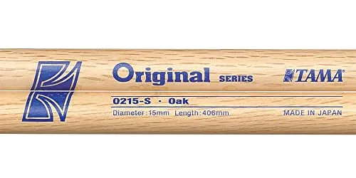TAMA Original O215S Drumsticks Eiche 406 mm Paar Holzspitze
