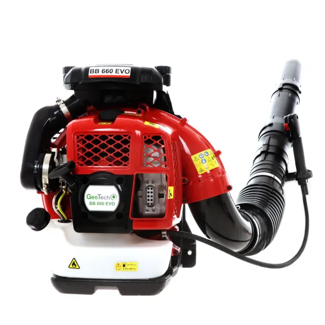 GeoTech Pro BB660EVO Benzin Laubbläser Rucksack 248 km/h