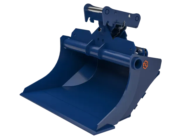 FK Machinery Grabenräumlöffel 8,5-10T schwenkbar Tieflöffel