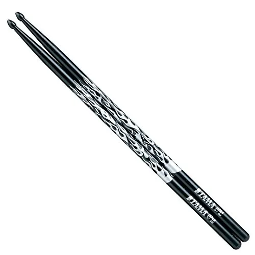 Tama O7A-F-BS Drumsticks Paar schwarz 390mm Eiche
