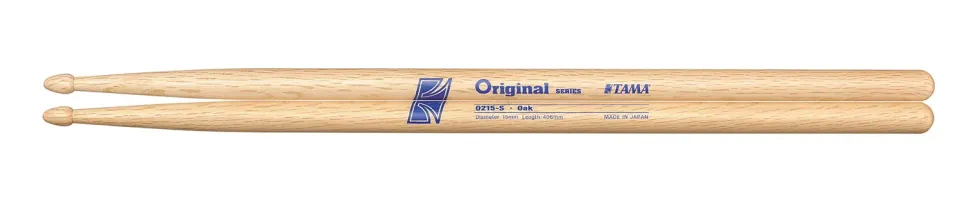 TAMA Original O215S Drumsticks Eiche 406 mm Paar Holzspitze
