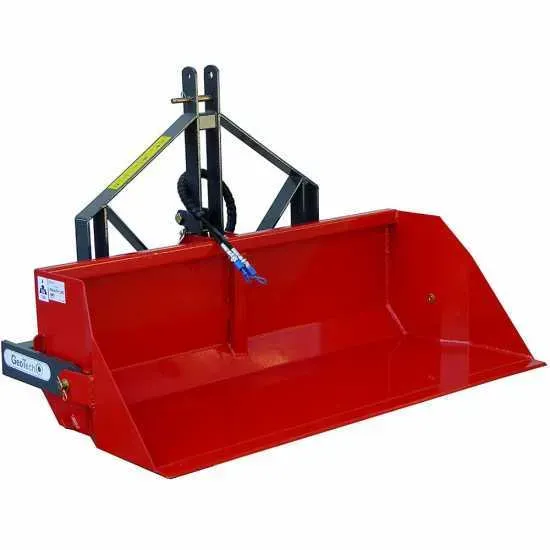 GeoTech Pro 200 cm Heckschaufel Hydraulik 700 kg Traktor