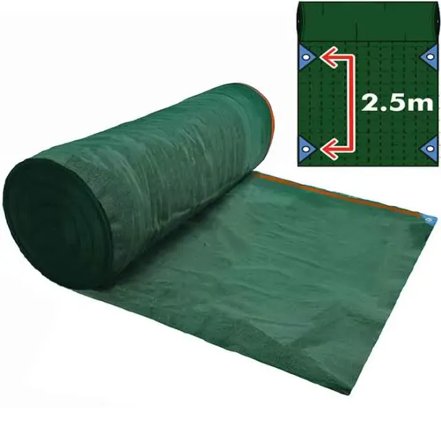 GeoTech Pro Oliven Erntenetz Rolle 6x100 m 95 g/m² schwer