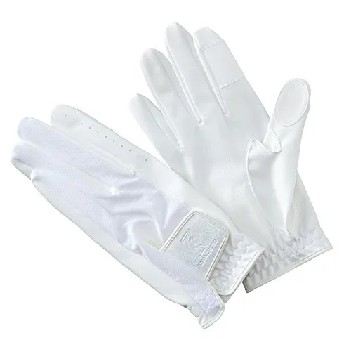 Tama TDG10WHL Drummer Handschuhe L Weiß Kunstleder